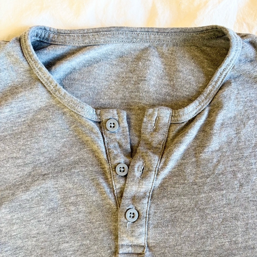 True Classic Henley Tee - Picture 3 of 9